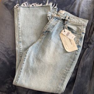 Andersson Bell Studded Boots-Cut Jeans Blue Medium